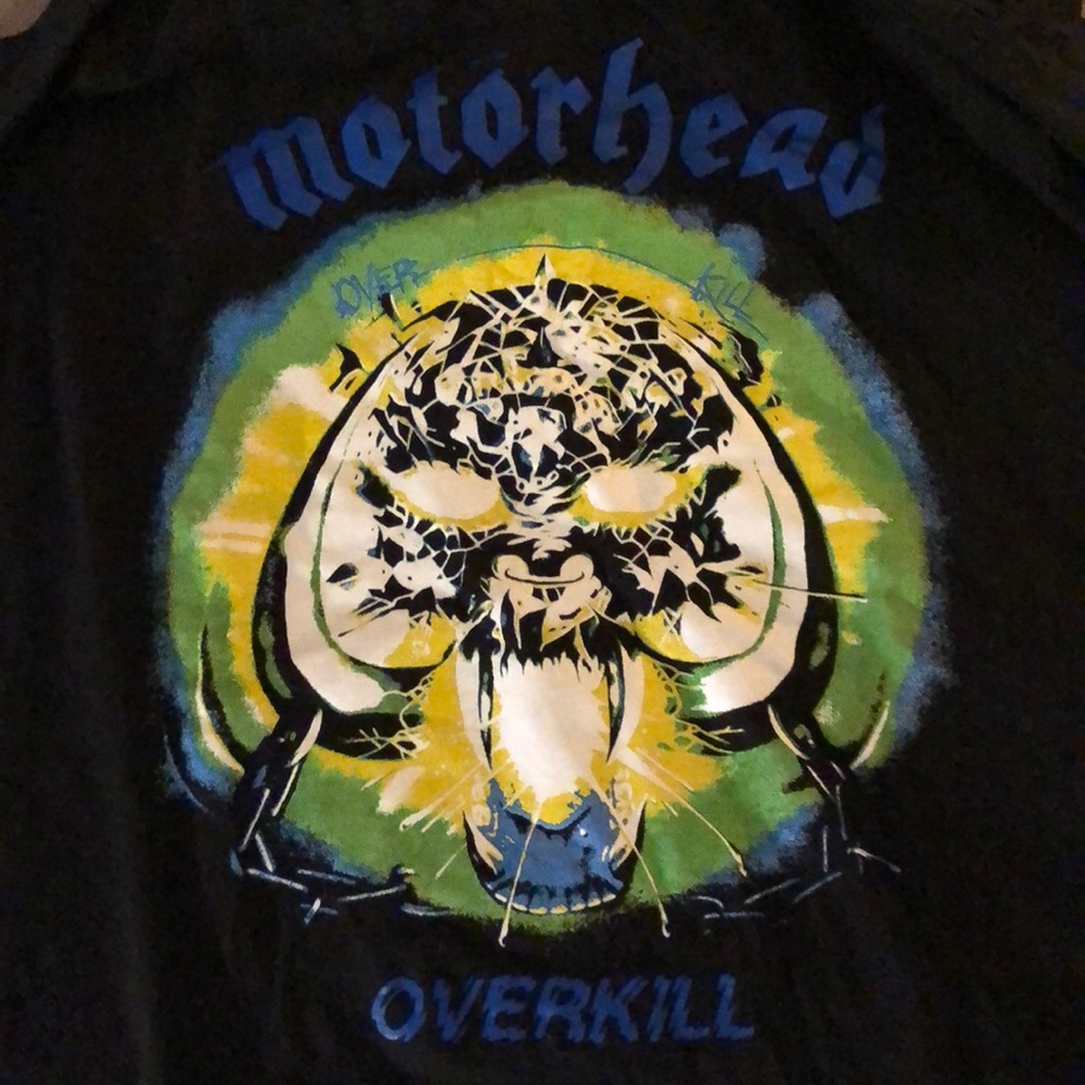 Mötorhead Overkill long sleeve t shirt. Size L